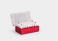MicroBox MB 50 : un emballage de haute qualité pour 50 micro-outils, fraises de précision et forets.