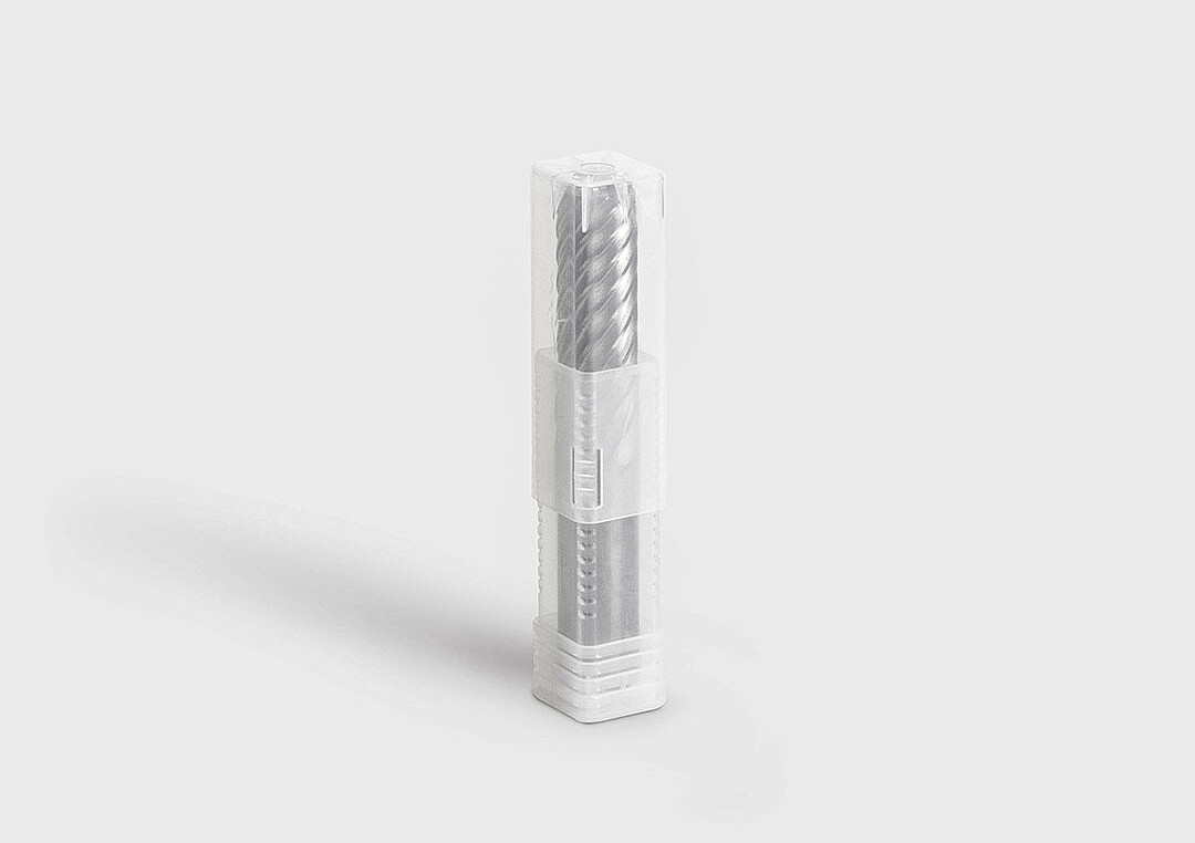TopPack Conical : tube d'emballage pour outils à queue, fraises et forets.