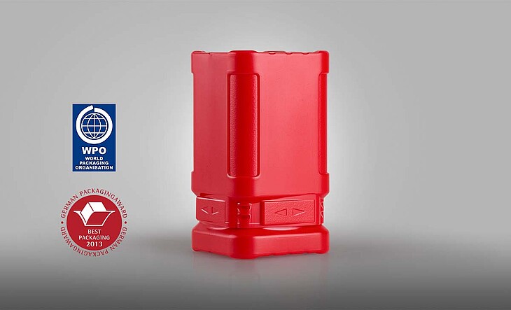 BlockPack - le gagnant du prix allemand de l'emballage 2013