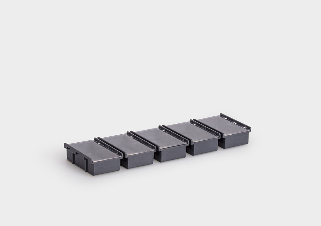 InsertSplitBox : un système d'emballage multiple avec des unités individuelles détachables.