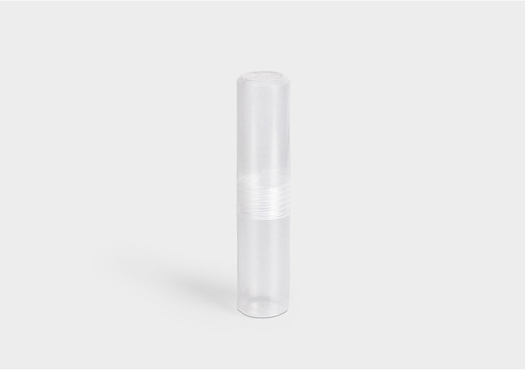 ScrewPack : un tube d'emballage de protection rond à longueur fixe avec fermeture à vis.