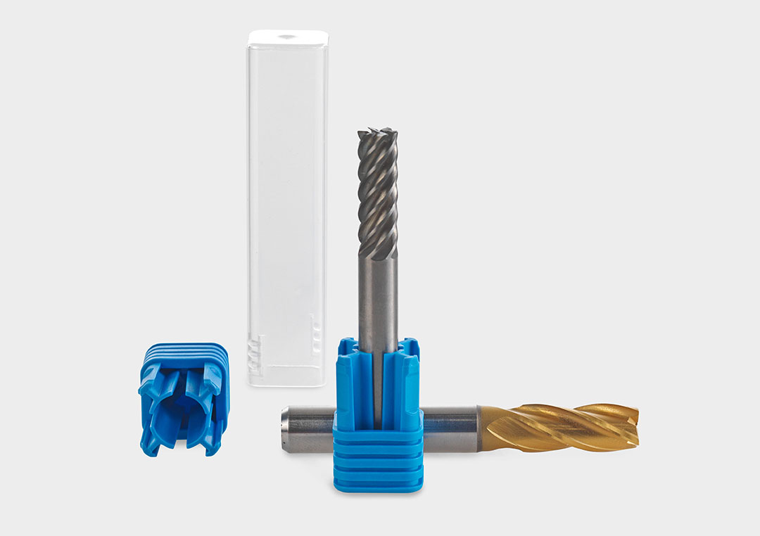 TopPack XPress: the ideal packaging tube for milling cutters, shank tools and drills.